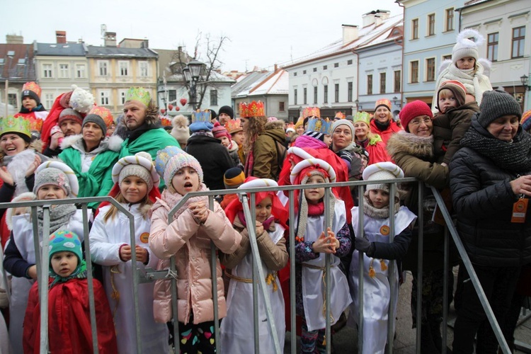 Orszak Trzech Króli w Bielsku-Białej 2020, cz. 2 - na Rynku