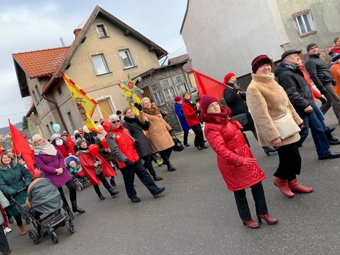 Orszak Trzech Króli 2020 w Nowej Rudzie-Słupcu