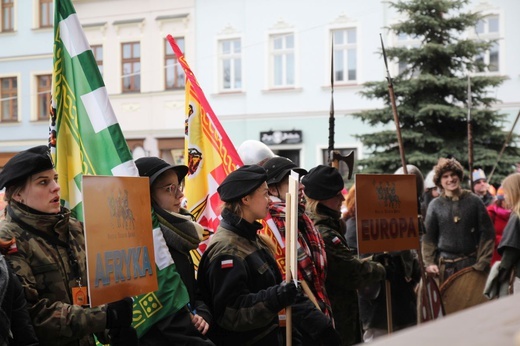 Orszak Trzech Króli w Bielsku-Białej 2020, cz. 2 - na Rynku