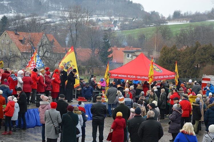 Orszak Trzech Króli 2020 w Nowej Rudzie-Słupcu