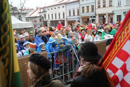 Orszak Trzech Króli w Bielsku-Białej 2020, cz. 2 - na Rynku