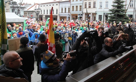 Orszak Trzech Króli w Bielsku-Białej 2020, cz. 2 - na Rynku