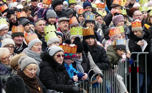 Orszak Trzech Króli w Bielsku-Białej 2020, cz. 2 - na Rynku