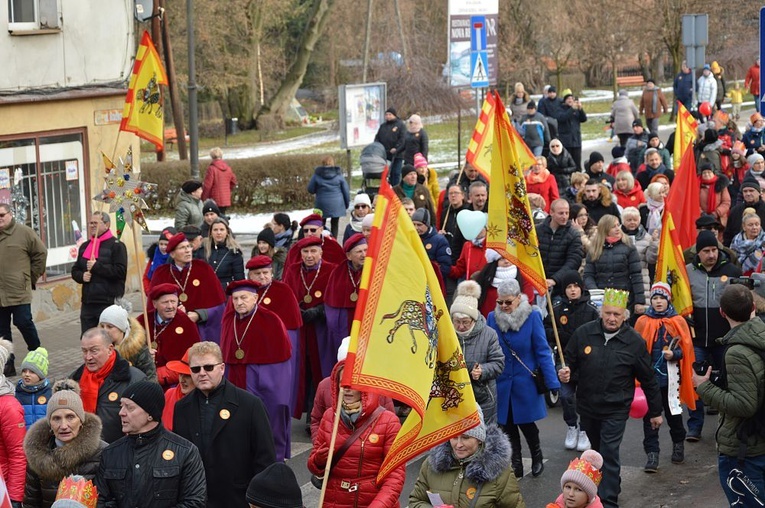 Orszak Trzech Króli 2020 w Nowej Rudzie-Słupcu