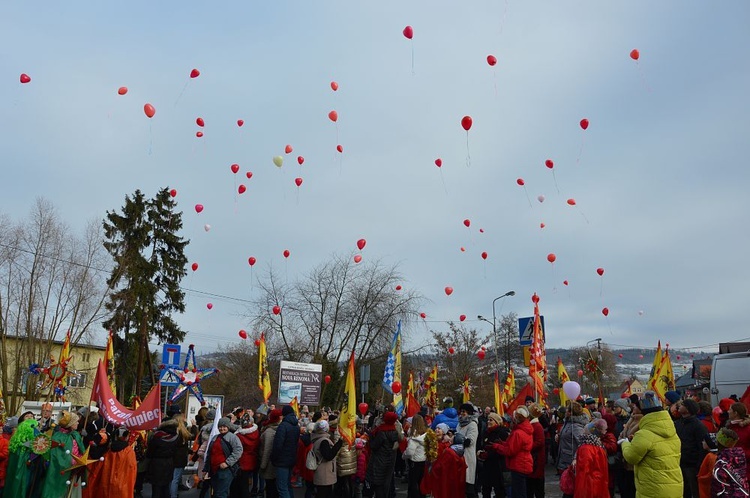 Orszak Trzech Króli 2020 w Nowej Rudzie-Słupcu