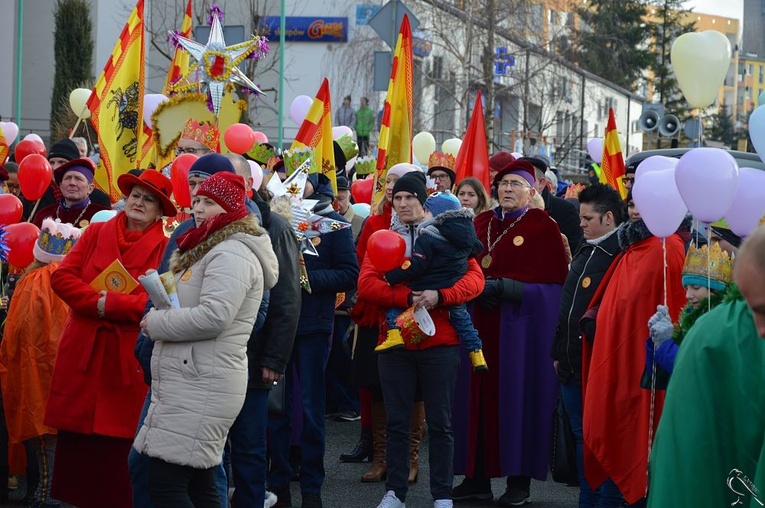 Orszak Trzech Króli 2020 w Nowej Rudzie-Słupcu