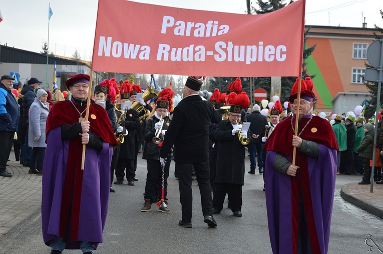 Orszak Trzech Króli 2020 w Nowej Rudzie-Słupcu