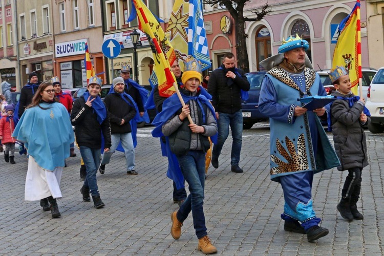 Orszak Trzech Króli 2020 w Dzierżoniowie