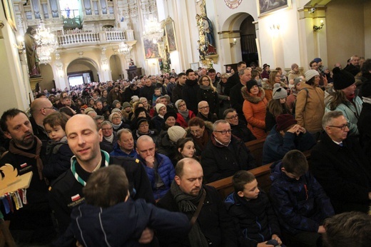 Orszak Trzech Króli w Bielsku-Białej 2020, cz. 3 - Msza św. w Białej