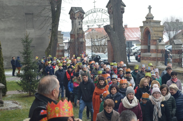 Orszak w Ciężkowicach 