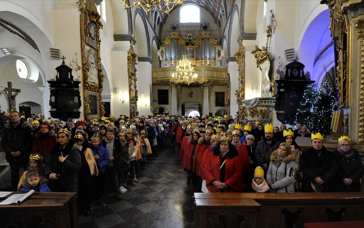 Pułtusk. Orszak Trzech Króli