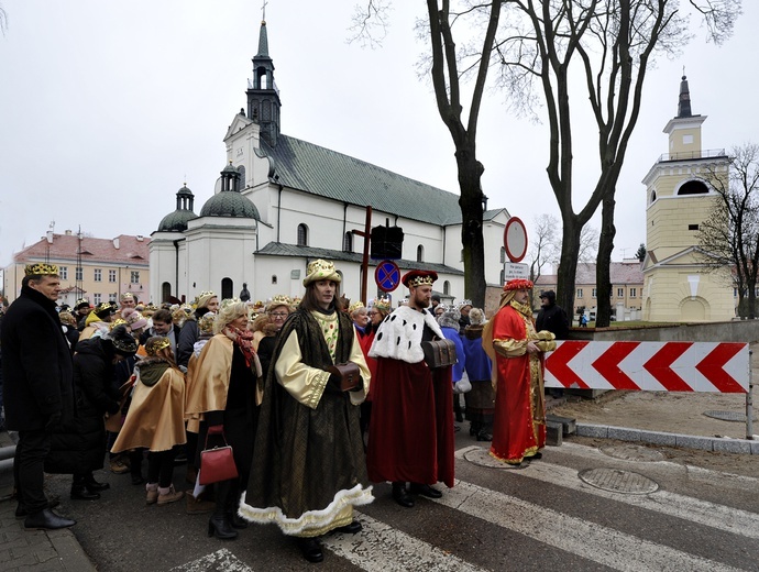 Pułtusk. Orszak Trzech Króli