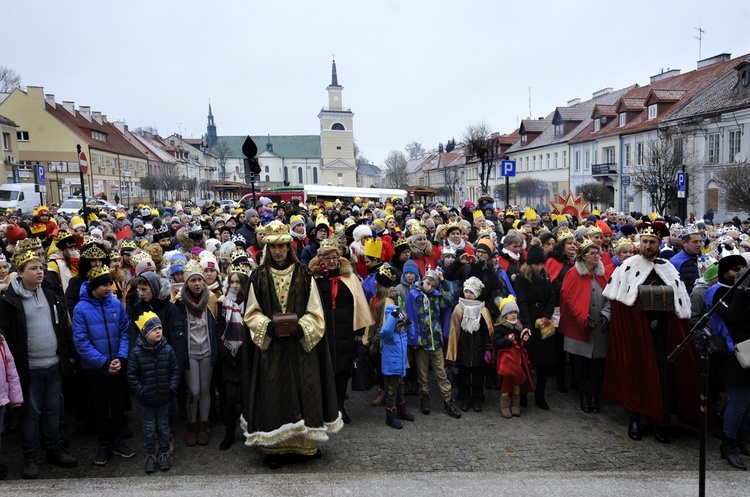 Pułtusk. Orszak Trzech Króli