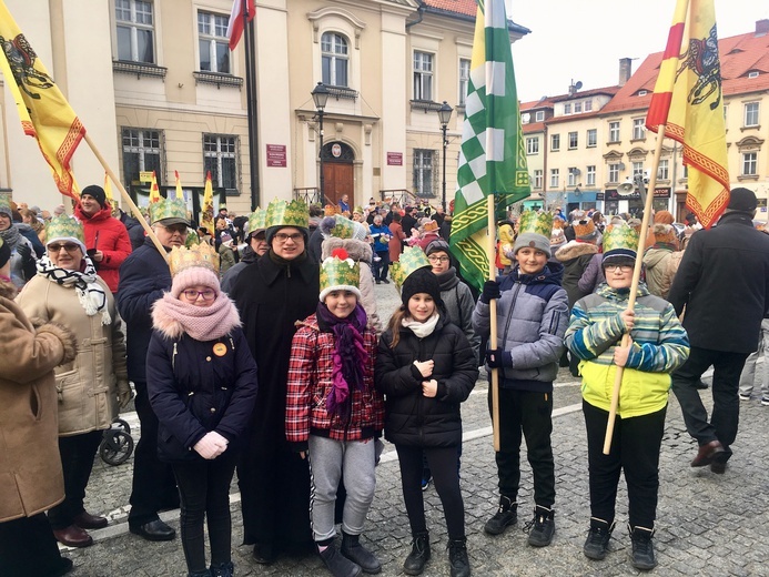 Orszak Trzech Króli 2020 w Świebodzicach