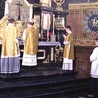 Eucharystia w sandomierskiej katedrze.