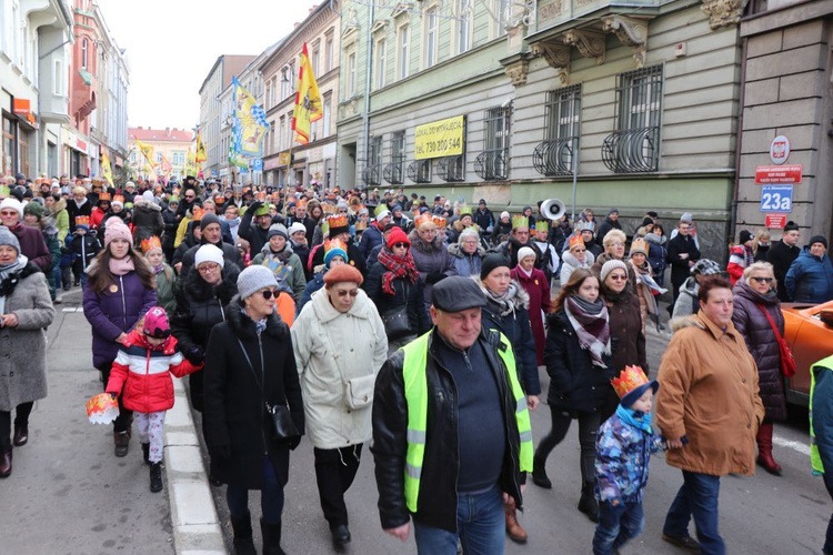 Orszak Trzech Króli 2020 w Wałbrzychu