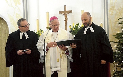 Ubiegłoroczne nabożeństwo ekumeniczne w ewangelickim kościele Zbawiciela w Gliwicach.