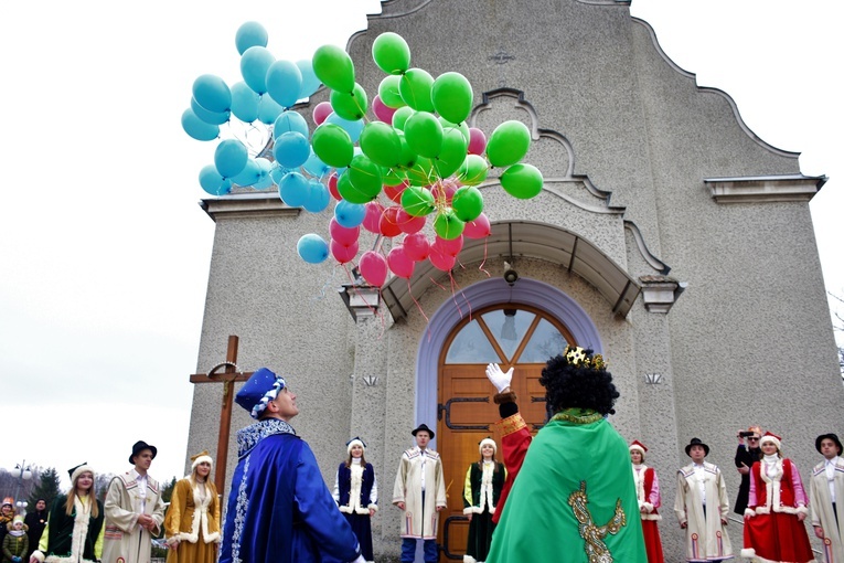 Balony od Trzech Królów w Borowej k. Dębicy.