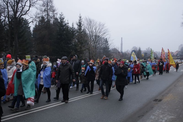 Orszak Trzech Króli 2020 w Głuszycy