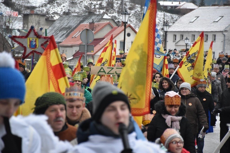 Orszak Trzech Króli 2020 w Bardzie