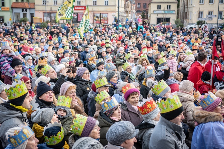 Orszak Trzech Króli 2020 w Bielawie