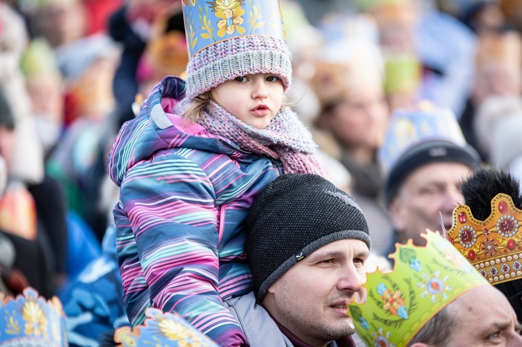 Orszak Trzech Króli 2020 w Bielawie