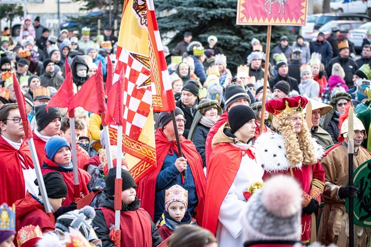 Orszak Trzech Króli 2020 w Bielawie