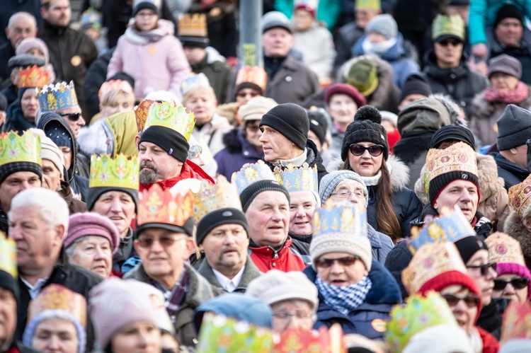 Orszak Trzech Króli 2020 w Bielawie