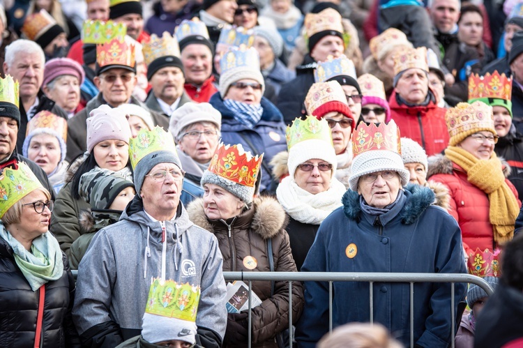 Orszak Trzech Króli 2020 w Bielawie