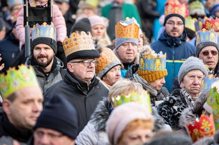 Orszak Trzech Króli 2020 w Bielawie