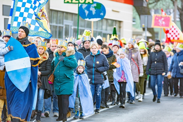 Orszak Trzech Króli 2020 w Bielawie