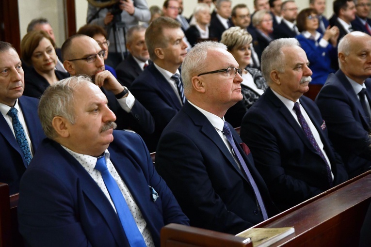 Spotkanie biskupa z samorządowcami