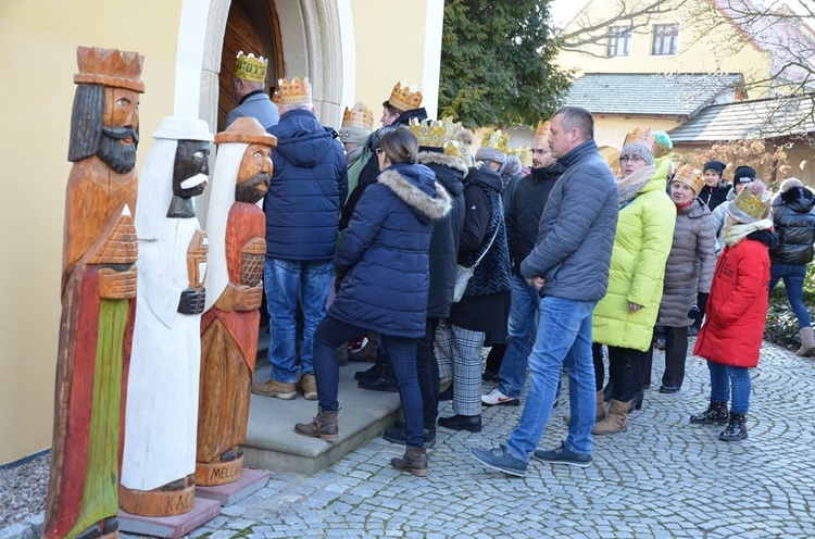 Orszak Trzech Króli 2020 w Krosnowicach