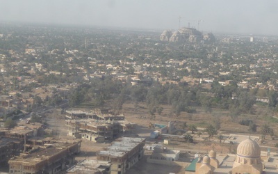 Atak rakietowy na Zieloną Strefę w Bagdadzie