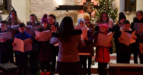 Kolędowanie w Głobinie