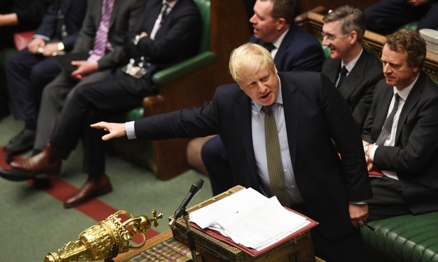 Boris Johnson: Są dowody, że ukraiński samolot został trafiony pociskiem