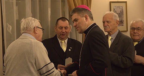 Spotkanie opłatkowe mężczyzn z archidiecezjalnej "Semper Fidelis"