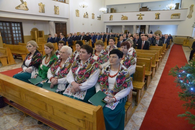 Opłatek samorządowców z radomskim ordynariuszem