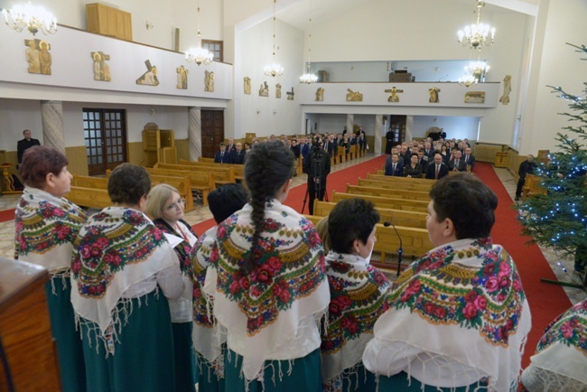 Opłatek samorządowców z radomskim ordynariuszem