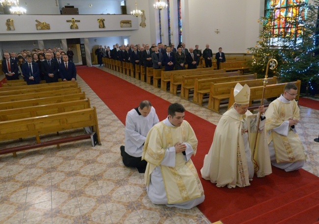 Opłatek samorządowców z radomskim ordynariuszem