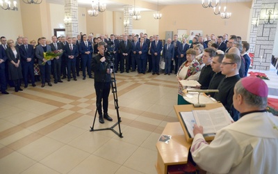 Na zaproszenie ordynariusza odpowiedzieli samorządowcy z diecezji radomskiej, która leży na terenie 4 województw.