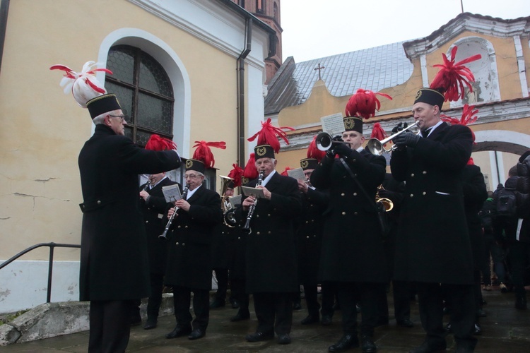 Górnicy u Jutrzenki Nadziei w Grodowcu