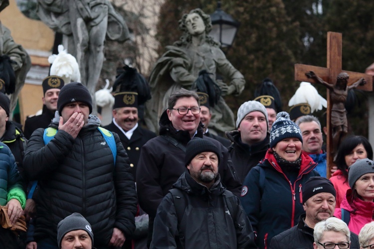 Górnicy u Jutrzenki Nadziei w Grodowcu