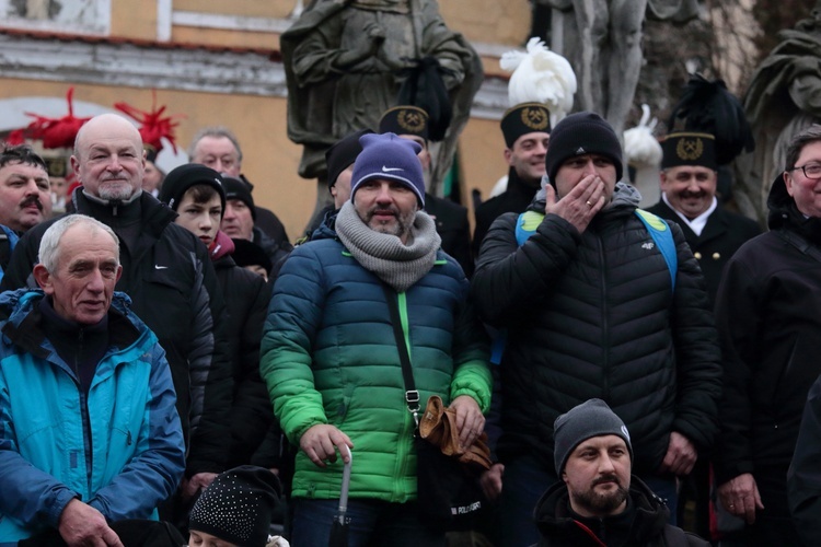 Górnicy u Jutrzenki Nadziei w Grodowcu