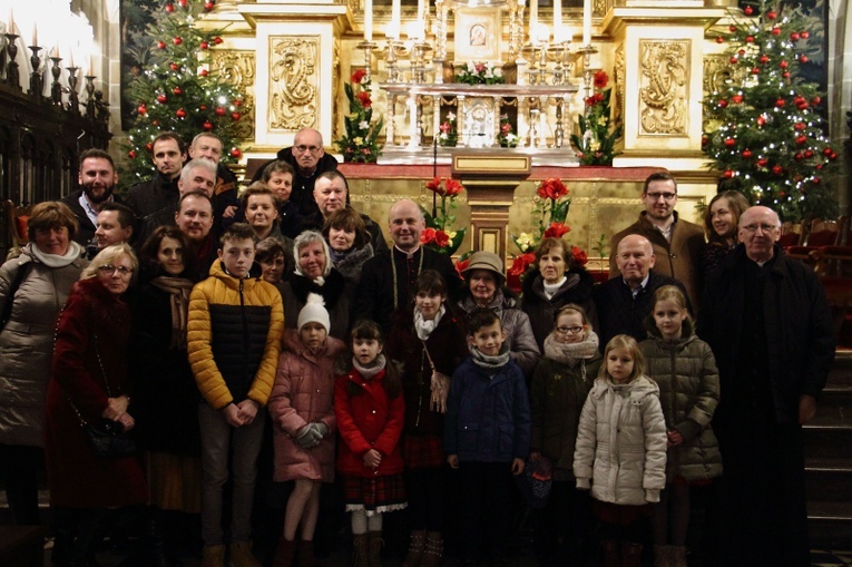 Instalacja nowego kanonika kapituły wawelskiej - ks. Zbigniewa Bielasa