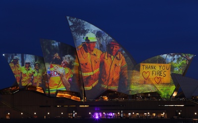Australijscy strażacy: Udało opanować się "wielki pożar"