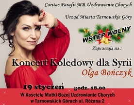 Koncert Olgi Bończyk dla Syrii