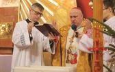 Poświęcenie nowej chrzcielnicy w Miliardowicach