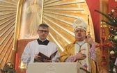 Poświęcenie nowej chrzcielnicy w Miliardowicach