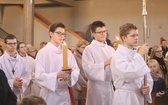 Poświęcenie nowej chrzcielnicy w Miliardowicach